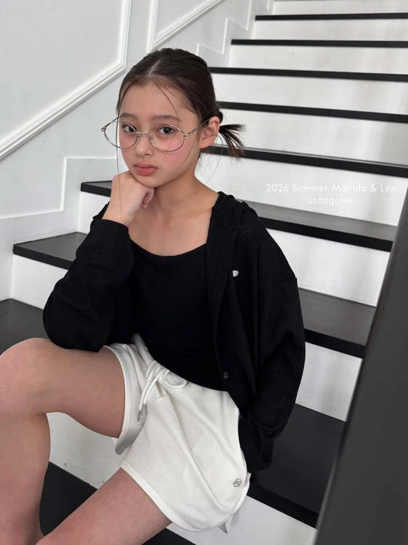 Matilda & Lee - Korean Children Fashion - #childofig - Basic Ribbed Strap Sleeveless - 7
