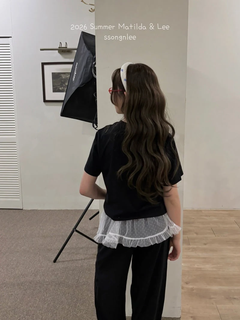 Matilda & Lee - Korean Children Fashion - #childofig - Lace Wide Pants - 7