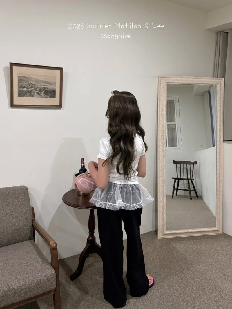 Matilda & Lee - Korean Children Fashion - #childofig - Lace Wide Pants - 8