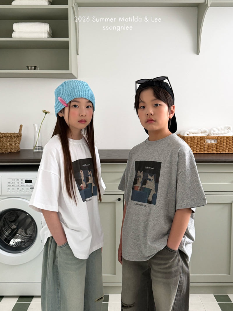 Matilda & Lee - Korean Children Fashion - #childofig - Cinema Puppy Tee