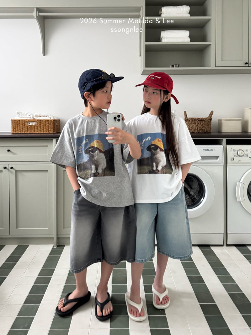 Matilda & Lee - Korean Children Fashion - #childofig - Sunny Cat Tee - 6