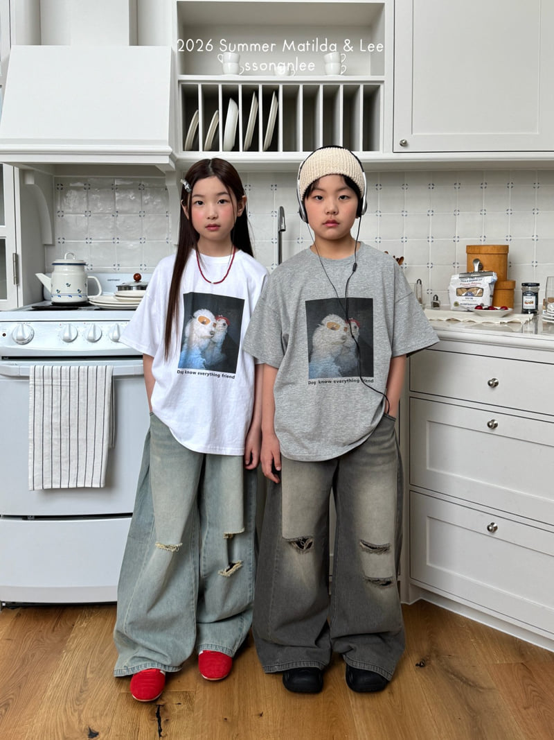 Matilda & Lee - Korean Children Fashion - #childofig - Friends Dog Tee - 12