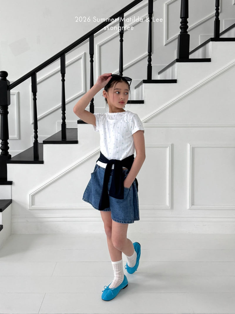 Matilda & Lee - Korean Children Fashion - #childofig - Eyelet Lace Sleeveless - 10