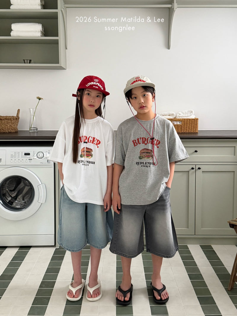 Matilda & Lee - Korean Children Fashion - #childofig - Burger Tee - 12