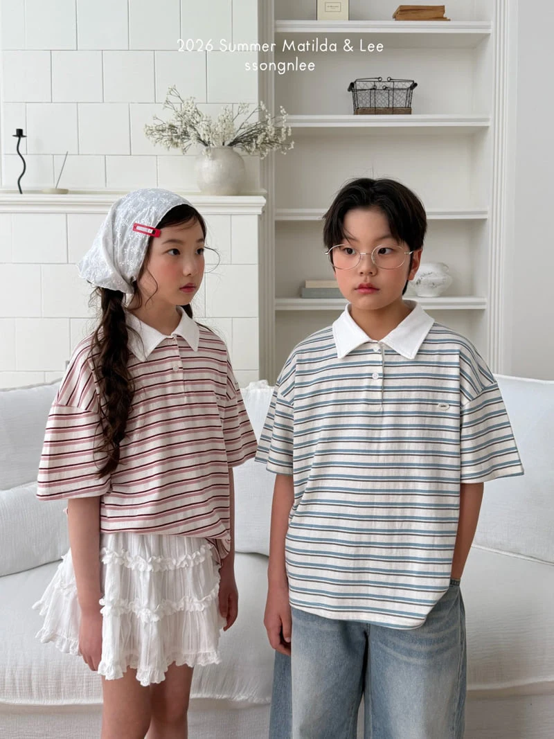 Matilda & Lee - Korean Children Fashion - #childofig - Jelly Collar Tee - 10