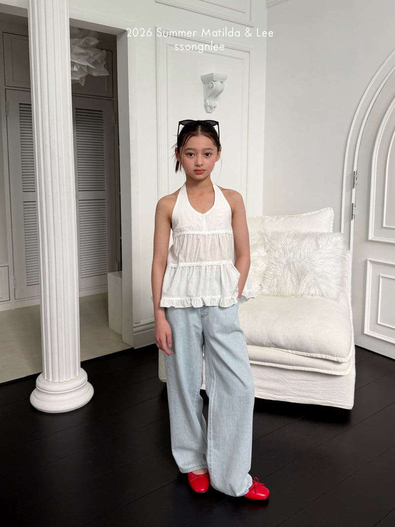 Matilda & Lee - Korean Children Fashion - #childofig - Breeze Halter Neck Tee - 7
