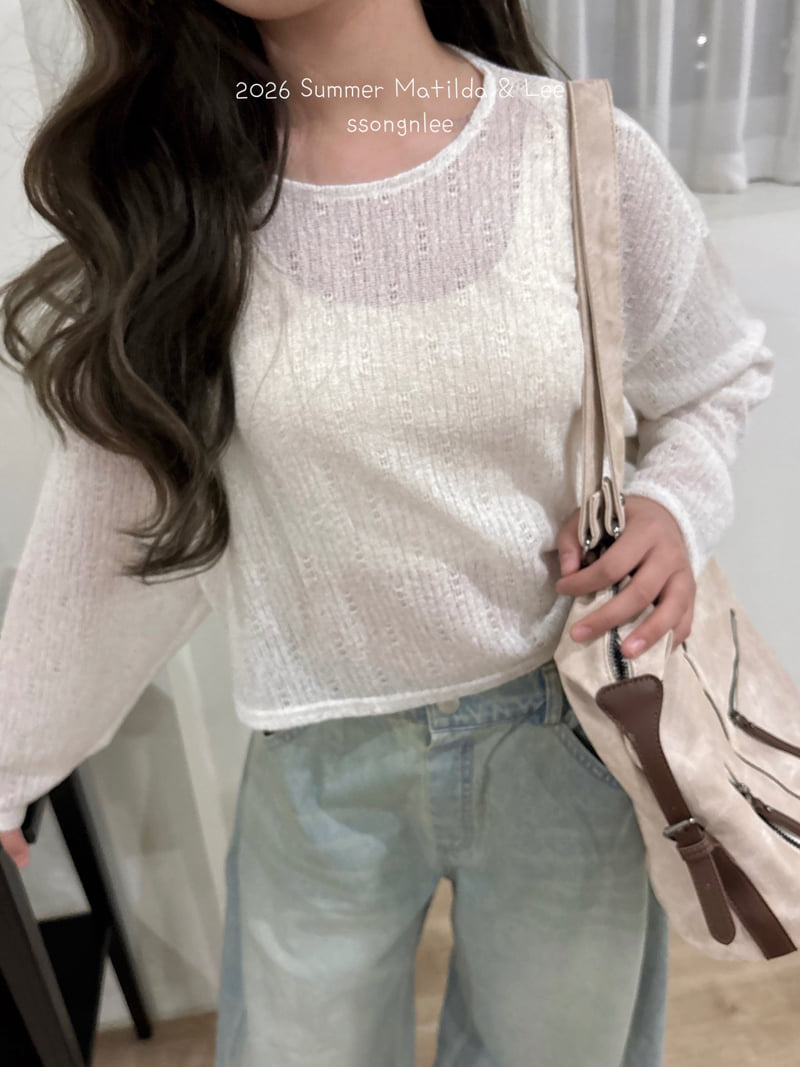 Matilda & Lee - Korean Children Fashion - #childofig - Summer Knit Tee - 6