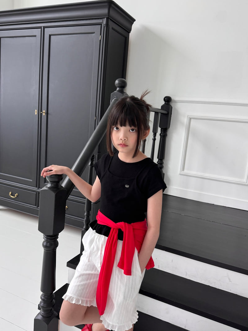 Matilda & Lee - Korean Children Fashion - #prettylittlegirls - Summer Frill Tee - 4