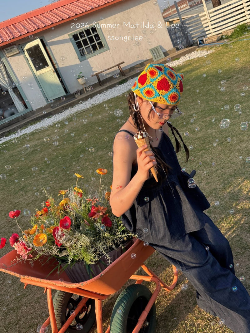 Matilda & Lee - Korean Children Fashion - #childofig - Denim Frill Bustier - 11