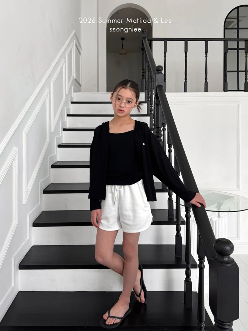 Matilda & Lee - Korean Children Fashion - #childrensboutique - Basic Ribbed Strap Sleeveless - 8