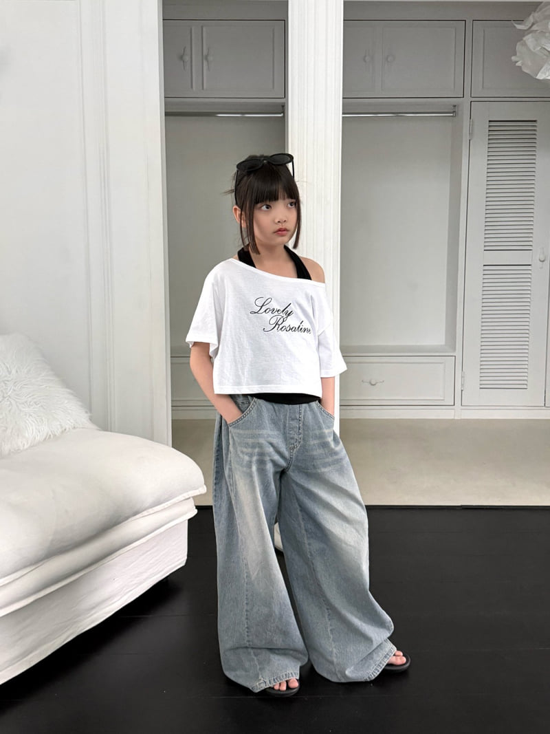 Matilda & Lee - Korean Children Fashion - #childrensboutique - Lovely Off-Shoulder Set - 6