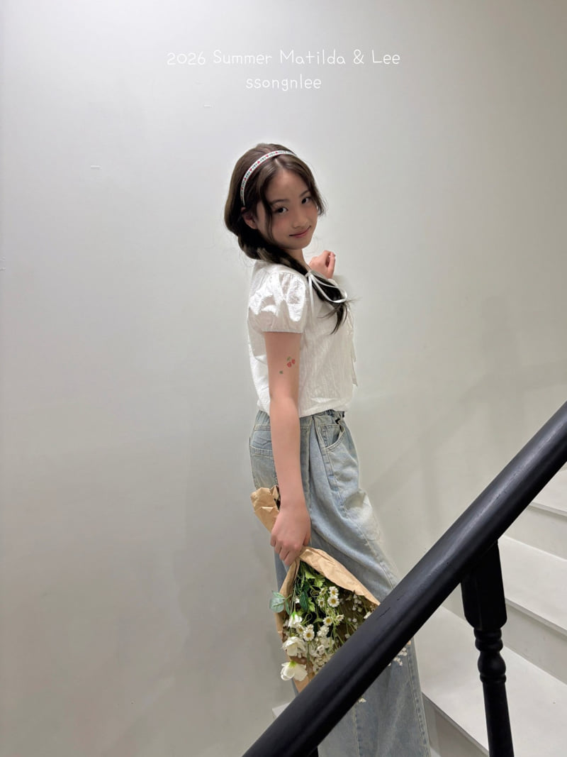 Matilda & Lee - Korean Children Fashion - #childrensboutique - Puff Blouse Cardigan - 10