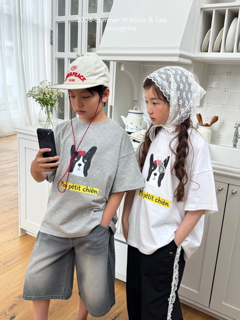 Matilda & Lee - Korean Children Fashion - #childrensboutique - Petit Dog Tee - 8