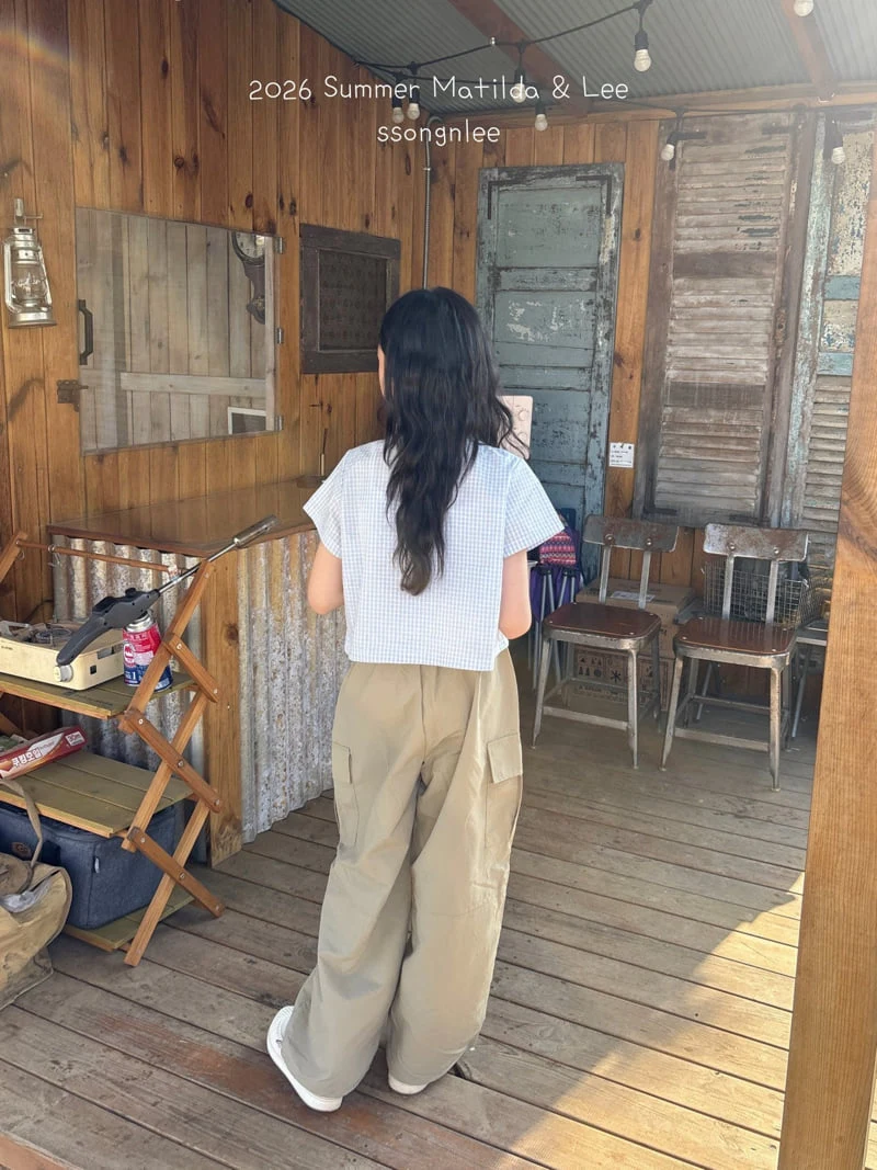 Matilda & Lee - Korean Children Fashion - #childofig - Shirring Collar Blouse - 4