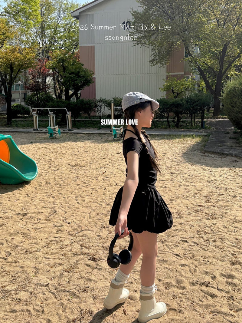 Matilda & Lee - Korean Children Fashion - #childofig - Halter Neck Layered Tee - 4