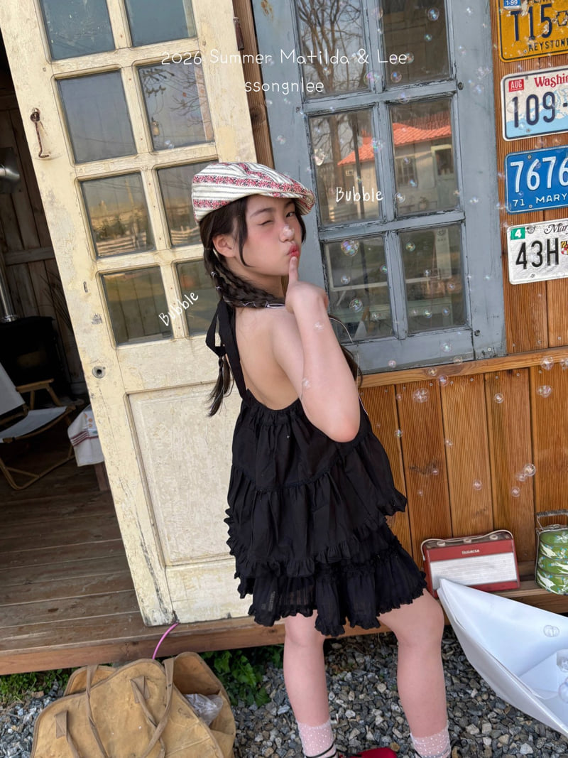 Matilda & Lee - Korean Children Fashion - #childrensboutique - Breeze Halter Neck Tee - 9