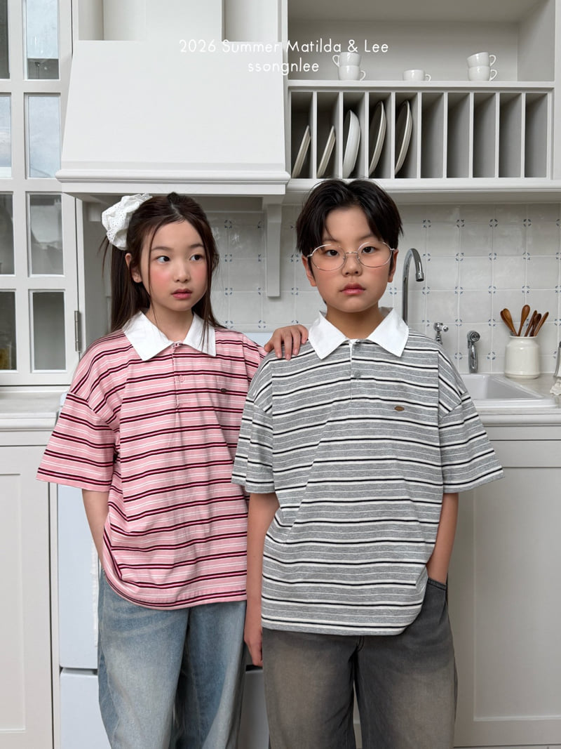 Matilda & Lee - Korean Children Fashion - #designkidswear - Classic Collar Tee