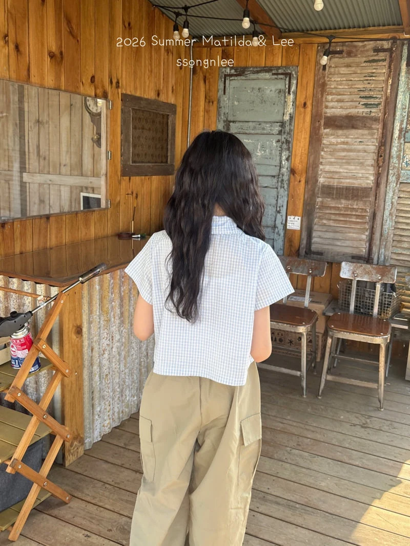 Matilda & Lee - Korean Children Fashion - #designkidswear - Shirring Collar Blouse - 5