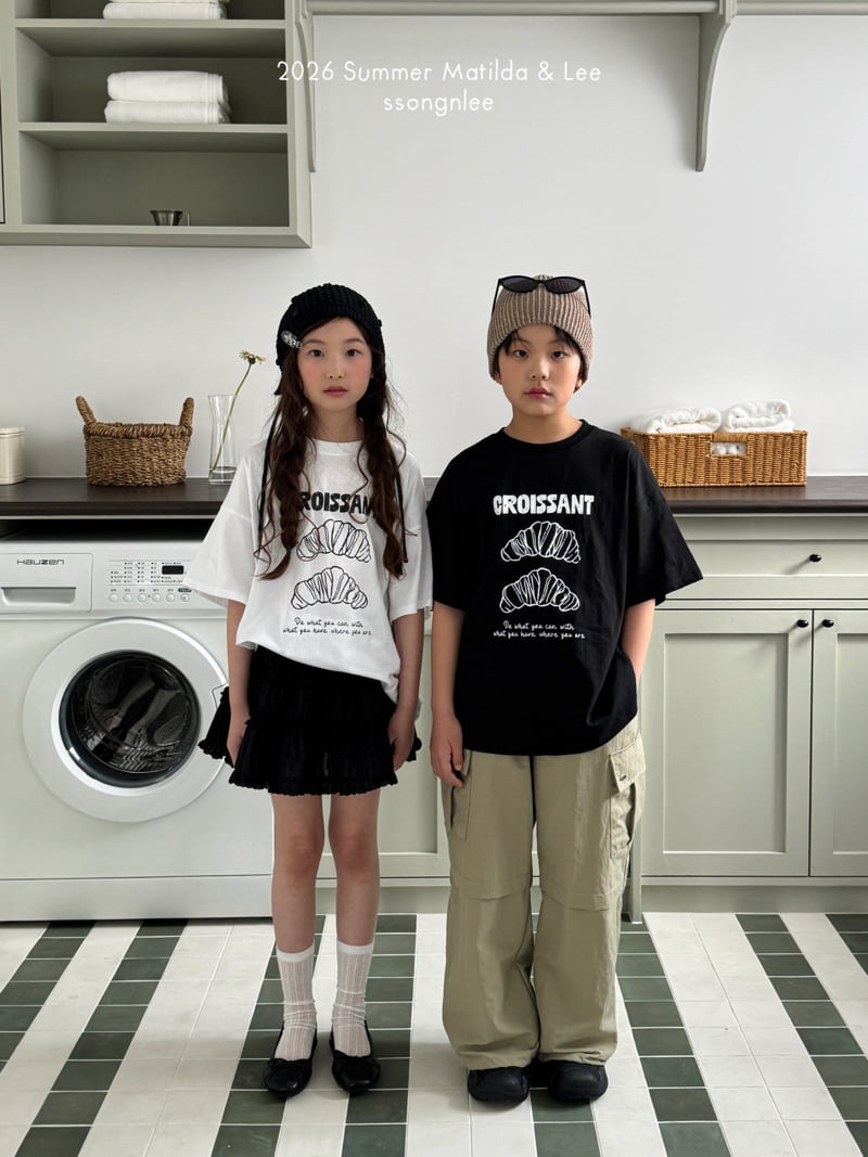 Matilda & Lee - Korean Children Fashion - #designkidswear - Croissant Tee - 11