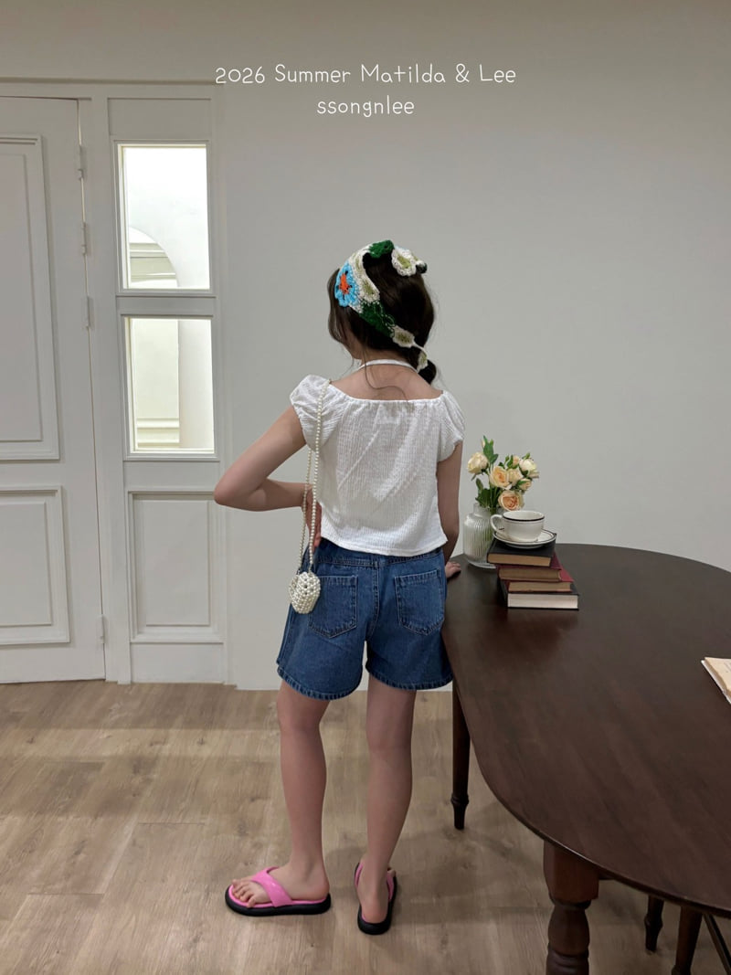 Matilda & Lee - Korean Children Fashion - #designkidswear - Crinkle Sleeveless Set - 7