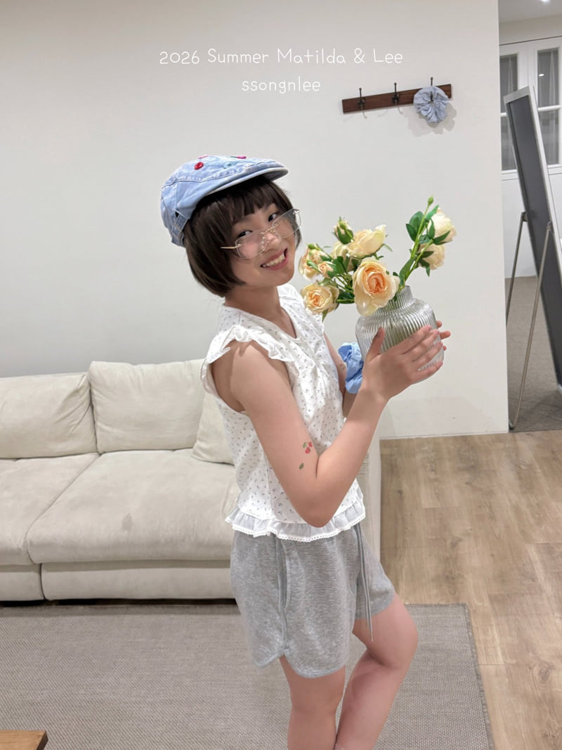 Matilda & Lee - Korean Children Fashion - #designkidswear - Eyelet Wing Tee - 6