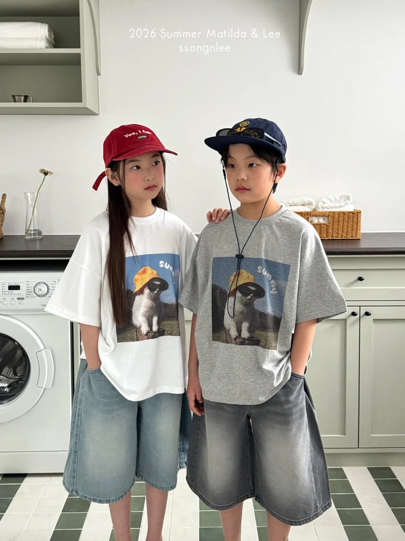 Matilda & Lee - Korean Children Fashion - #designkidswear - Summer Bermuda Denim Pants