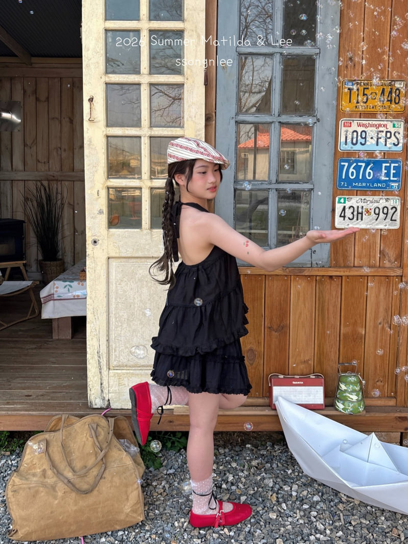 Matilda & Lee - Korean Children Fashion - #designkidswear - Breeze Halter Neck Tee - 10