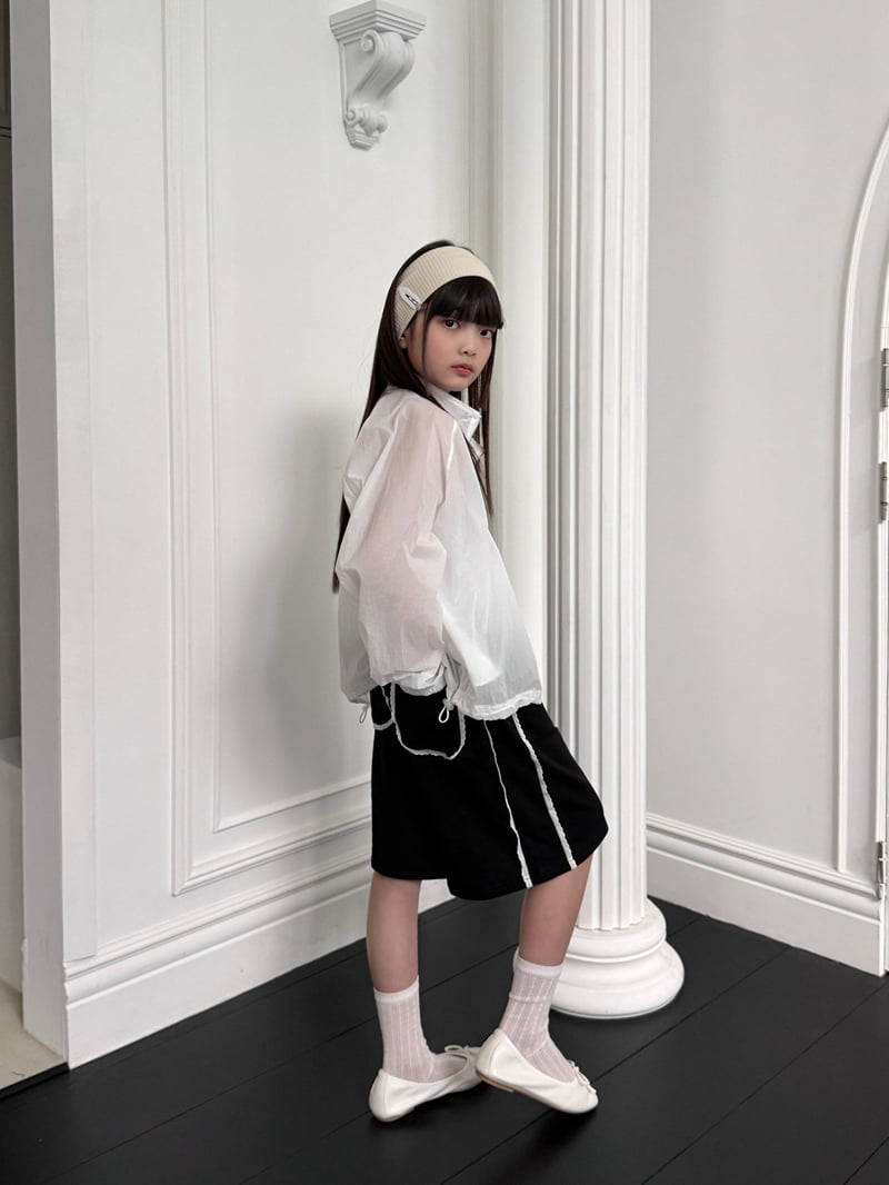 Matilda & Lee - Korean Children Fashion - #discoveringself - Lace Bermuda Pants - 5