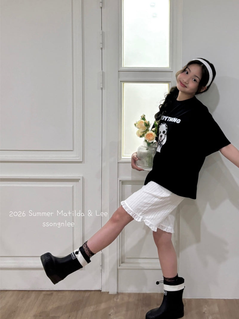 Matilda & Lee - Korean Children Fashion - #discoveringself - Lace Shorts - 3