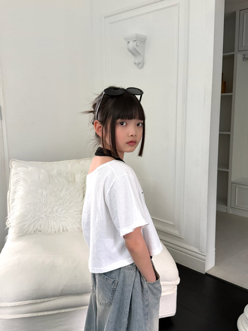 Matilda & Lee - Korean Children Fashion - #discoveringself - Lovely Off-Shoulder Set - 8