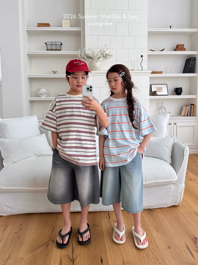 Matilda & Lee - Korean Children Fashion - #discoveringself - Melbourne Stripe Tee - 7