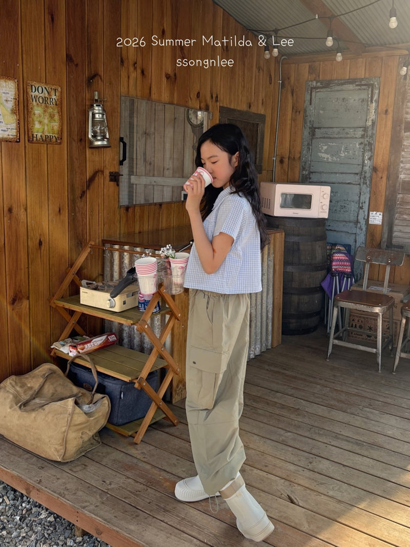 Matilda & Lee - Korean Children Fashion - #discoveringself - Shirring Collar Blouse - 6