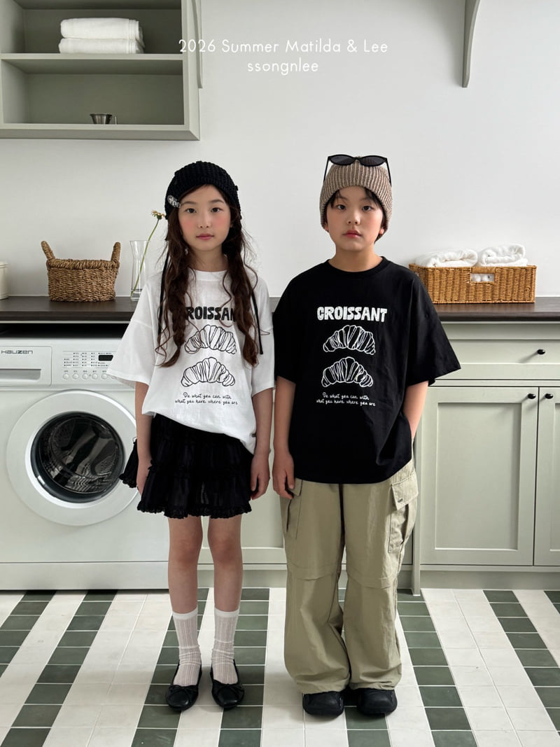Matilda & Lee - Korean Children Fashion - #discoveringself - Croissant Tee - 12