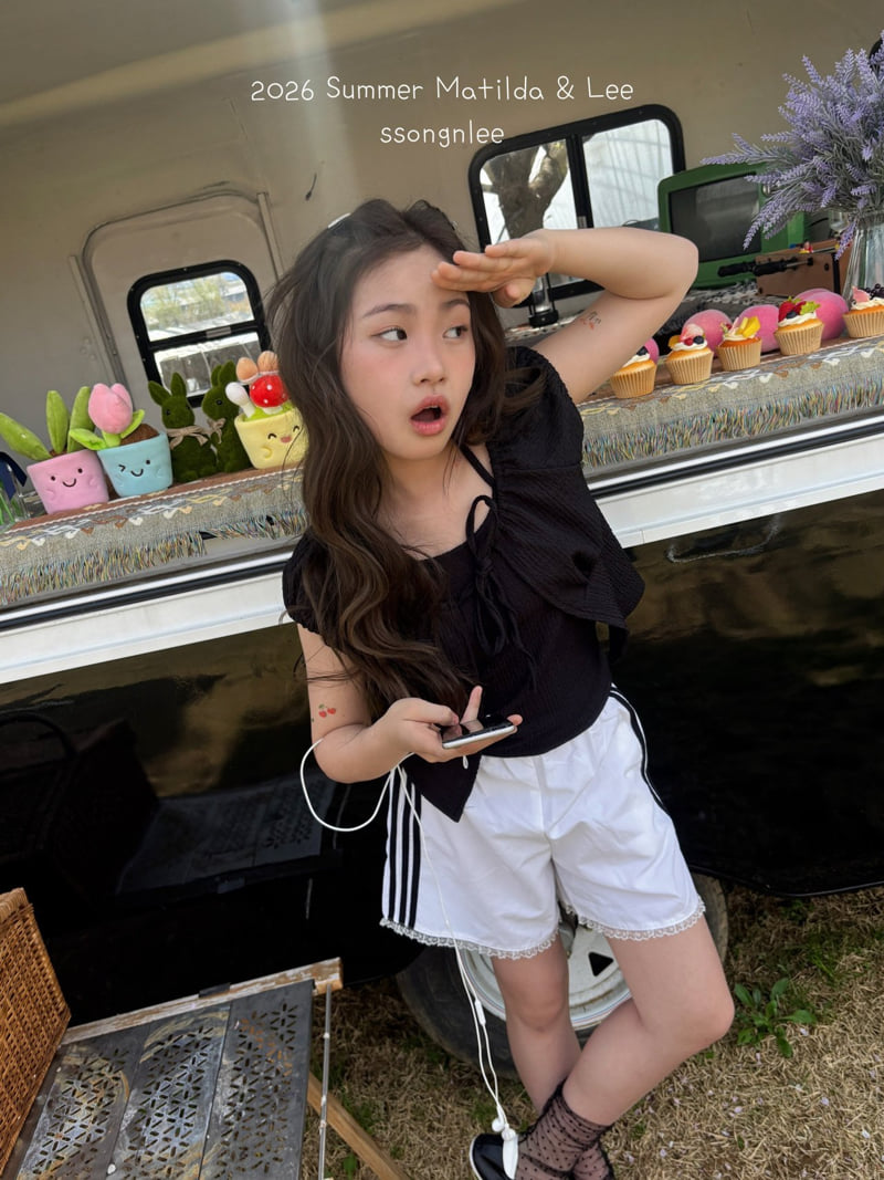 Matilda & Lee - Korean Children Fashion - #discoveringself - Crinkle Sleeveless Set - 8