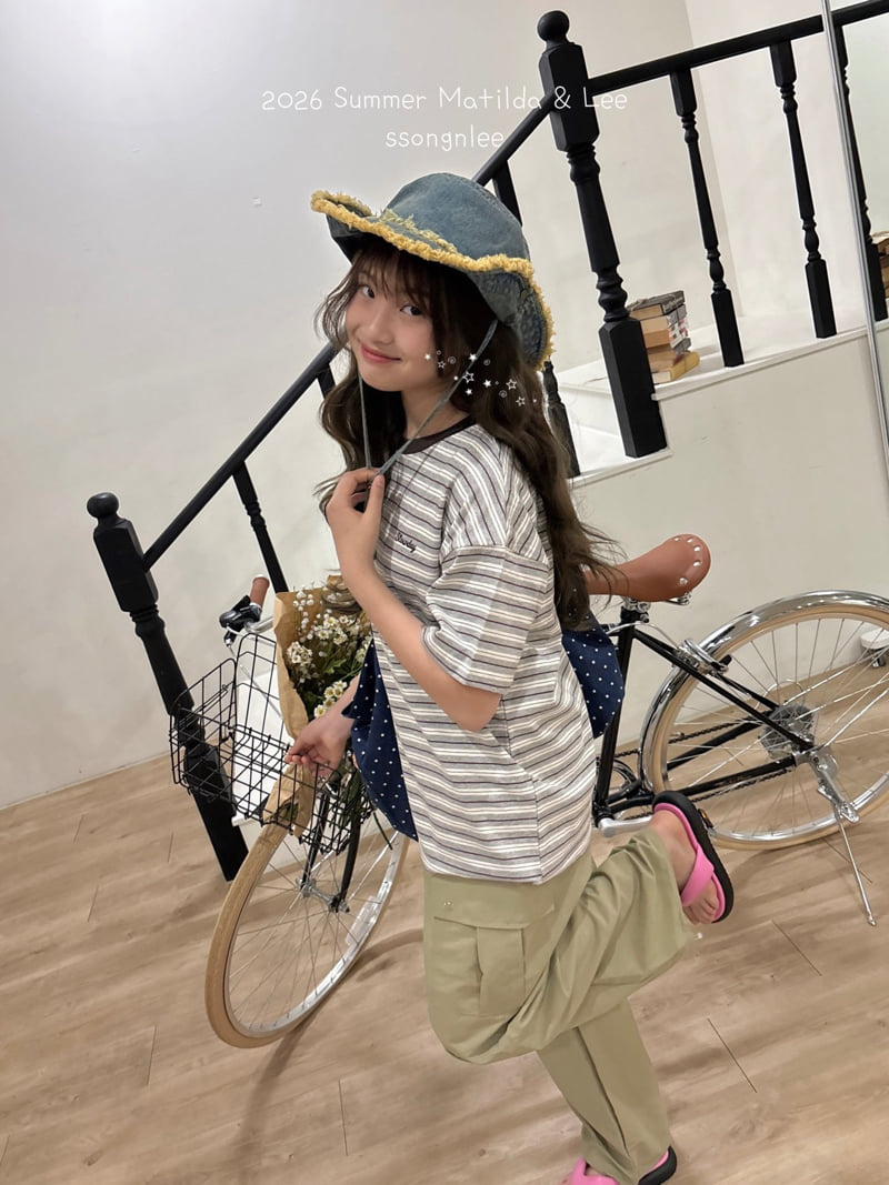 Matilda & Lee - Korean Children Fashion - #discoveringself - Slow Stripe Tee - 12