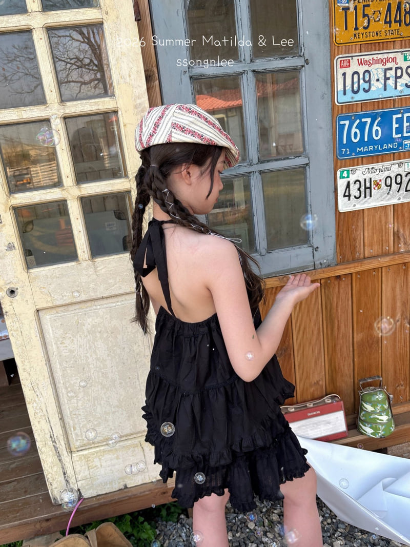 Matilda & Lee - Korean Children Fashion - #discoveringself - Breeze Halter Neck Tee - 11