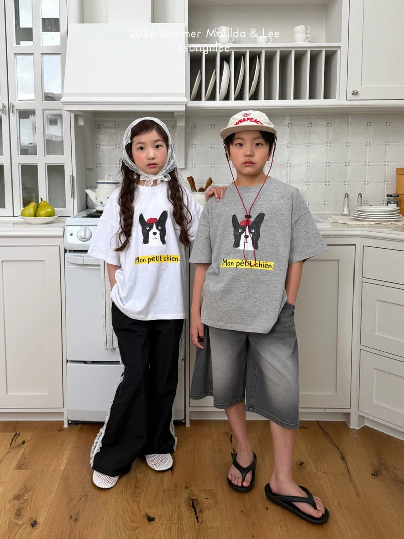 Matilda & Lee - Korean Children Fashion - #fashionkids - Petit Dog Tee - 11
