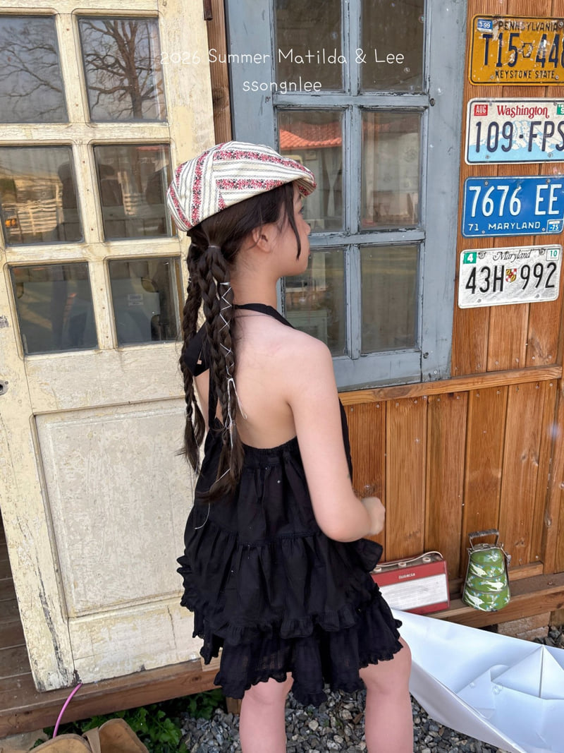 Matilda & Lee - Korean Children Fashion - #fashionkids - Breeze Halter Neck Tee - 12