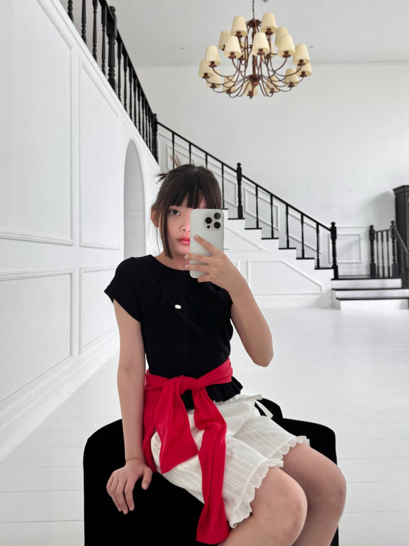 Matilda & Lee - Korean Children Fashion - #fashionkids - Summer Frill Tee - 9