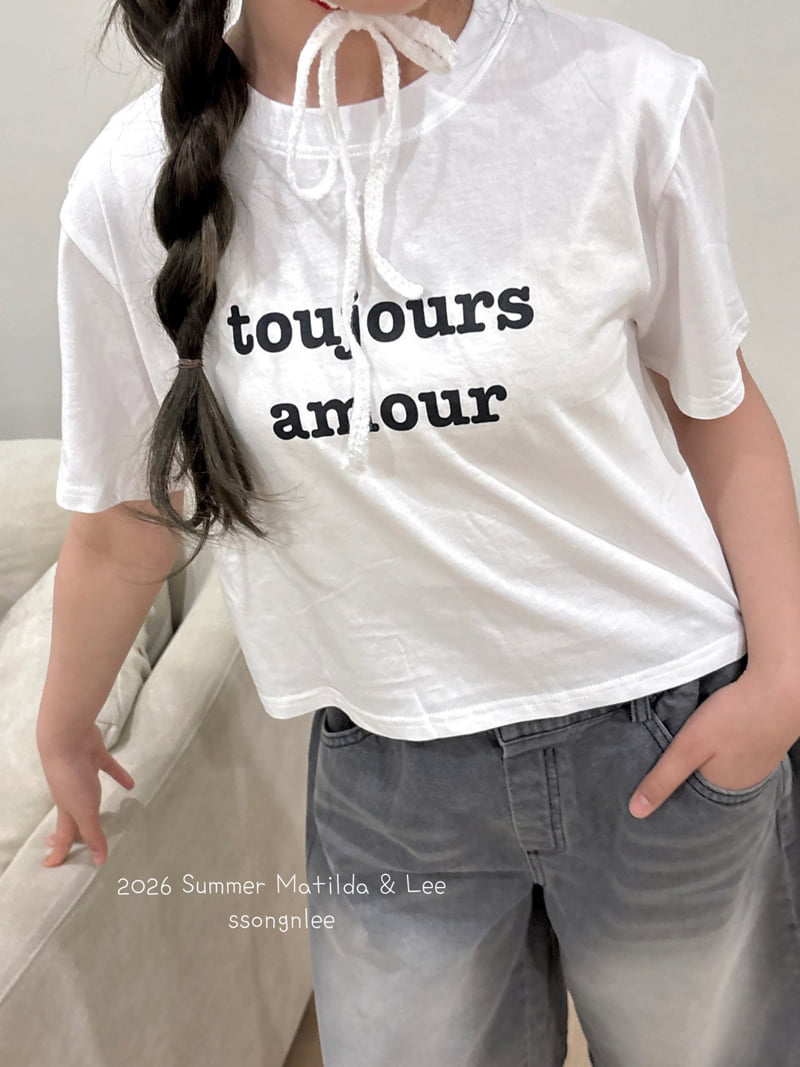 Matilda & Lee - Korean Children Fashion - #fashionkids - Amor Tee - 8