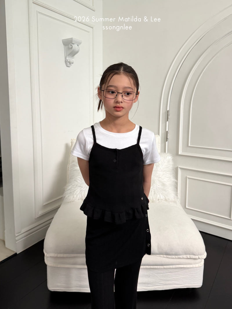 Matilda & Lee - Korean Children Fashion - #fashionkids - Frill Sleeveless - 7