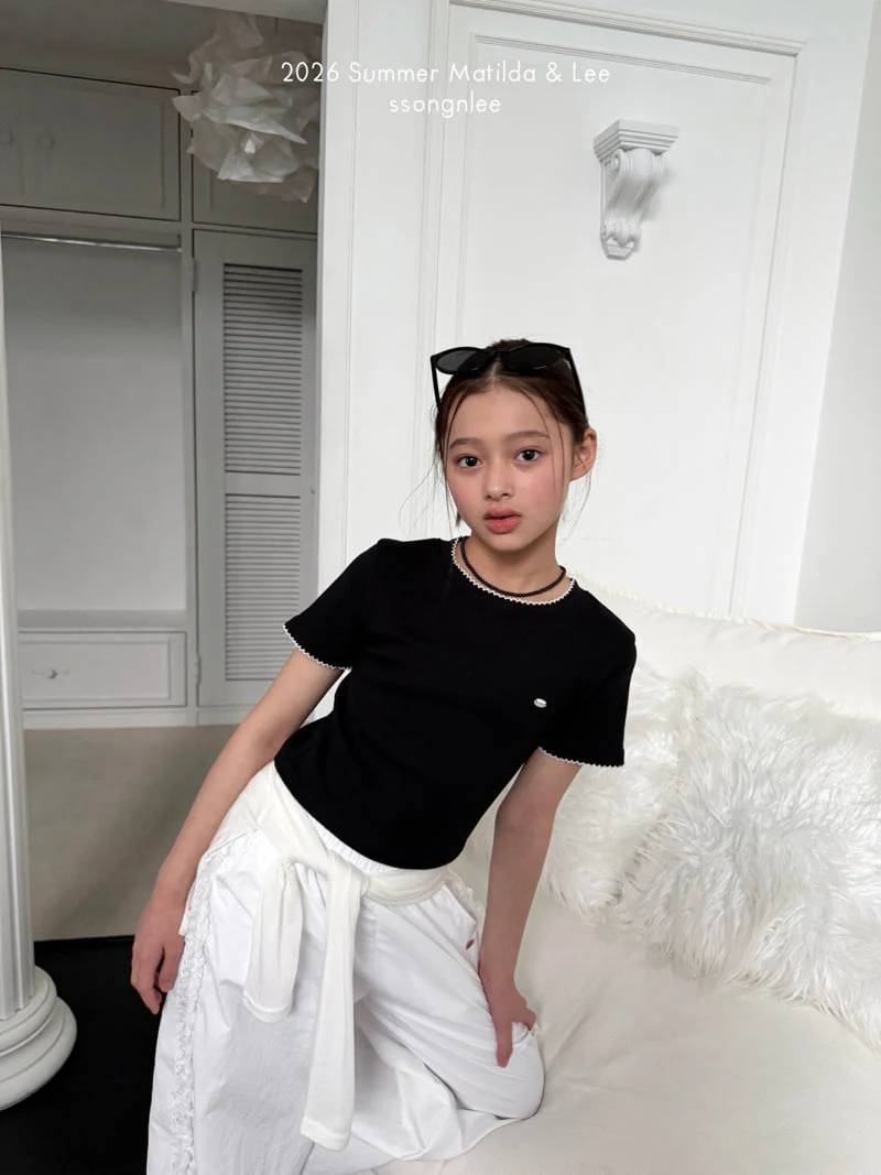 Matilda & Lee - Korean Children Fashion - #kidsshorts - Lace Cool Pants - 8