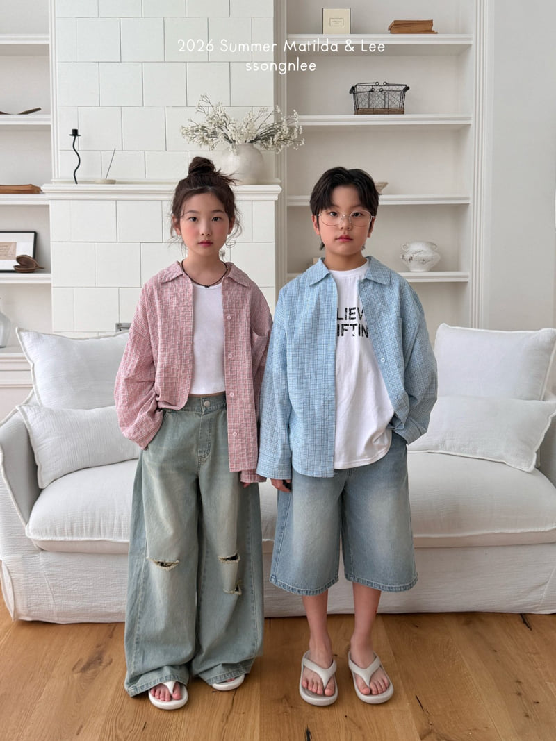Matilda & Lee - Korean Children Fashion - #kidsshorts - Believe Short Sleeve Tee - 5