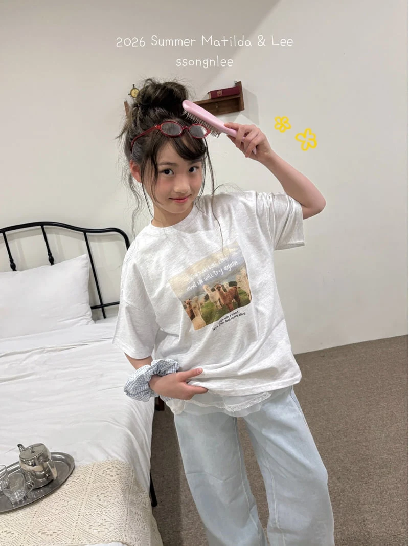 Matilda & Lee - Korean Children Fashion - #kidsshorts - Alpaca Tee - 10