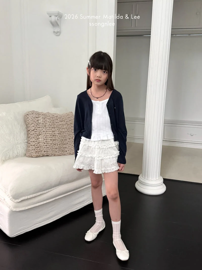 Matilda & Lee - Korean Children Fashion - #kidsshorts - Pure Lace Skirt - 5