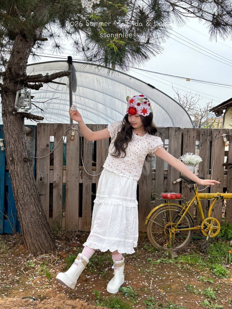 Matilda & Lee - Korean Children Fashion - #kidsshorts - Rose Blouse - 3