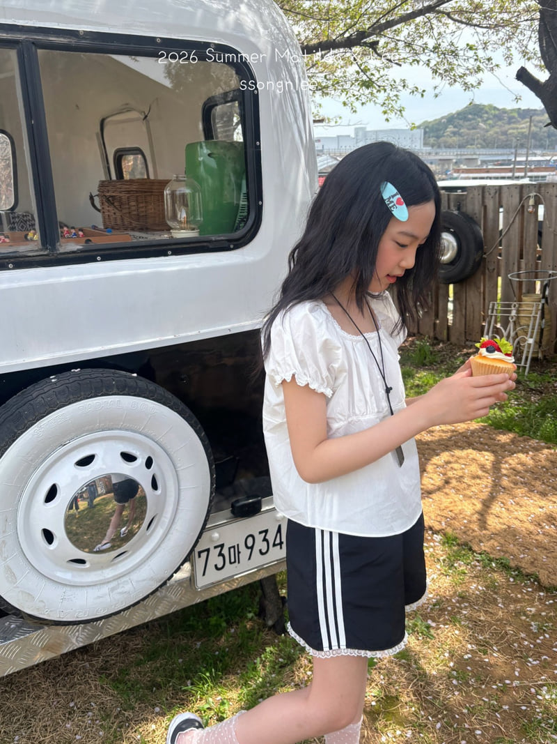 Matilda & Lee - Korean Children Fashion - #kidsshorts - Romantic Blouse - 5