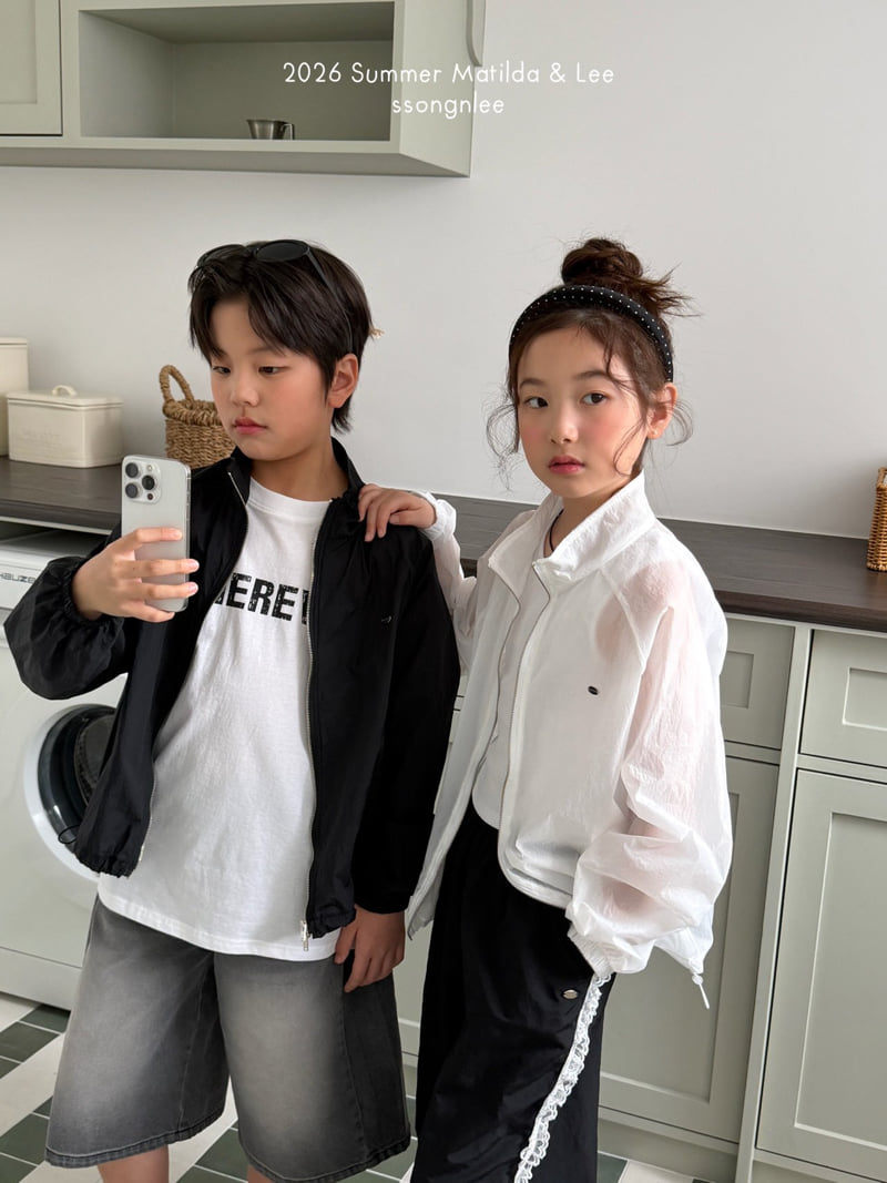 Matilda & Lee - Korean Children Fashion - #fashionkids - See-through Windbreaker - 4