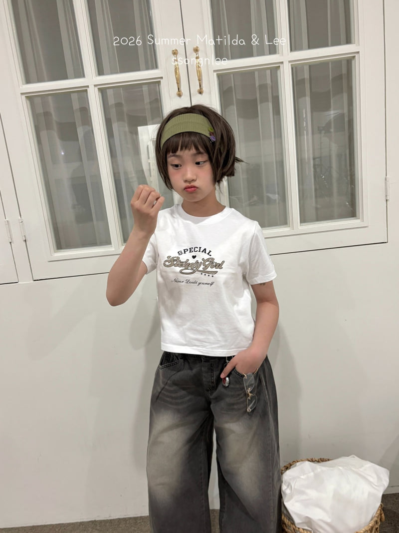 Matilda & Lee - Korean Children Fashion - #kidsshorts - Steady Girl Tee - 12
