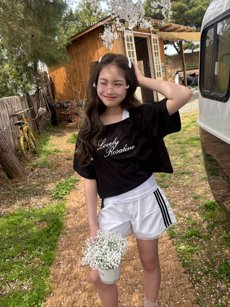 Matilda & Lee - Korean Children Fashion - #kidsstore - Lovely Off-Shoulder Set - 11